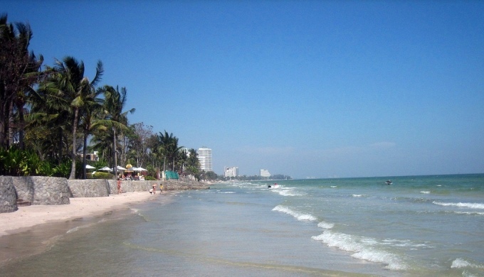 Городской пляж Хуахина - фото и видео