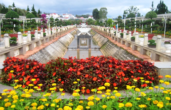 Сад цветов Далат, Вьетнам
