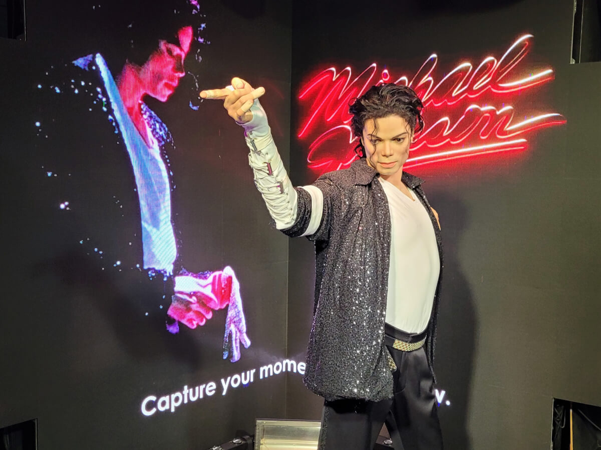 Майкл Джексон в музее мадам Тюссо